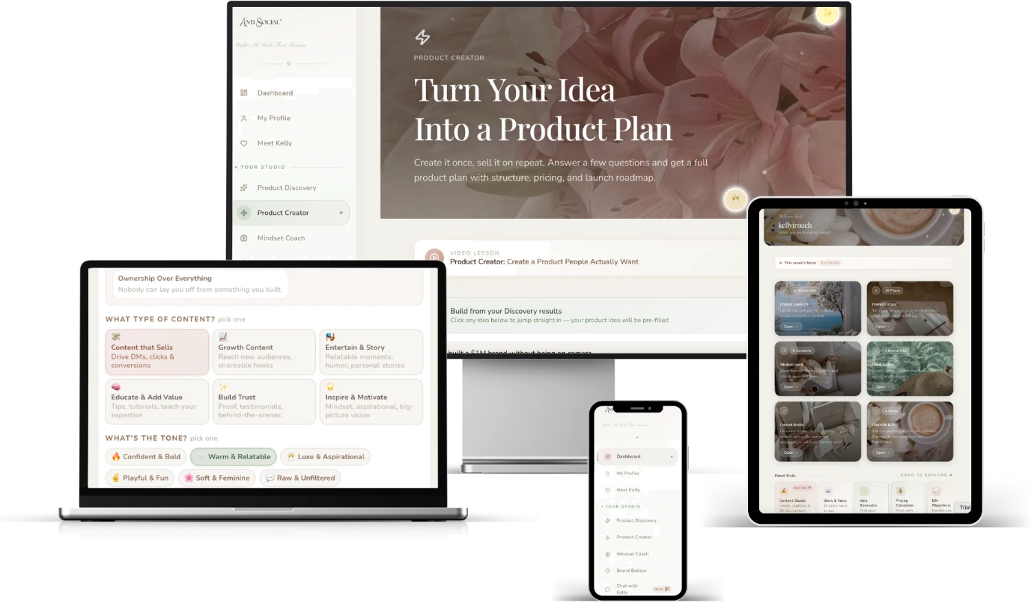 Anti-Social AI™ product mockup
